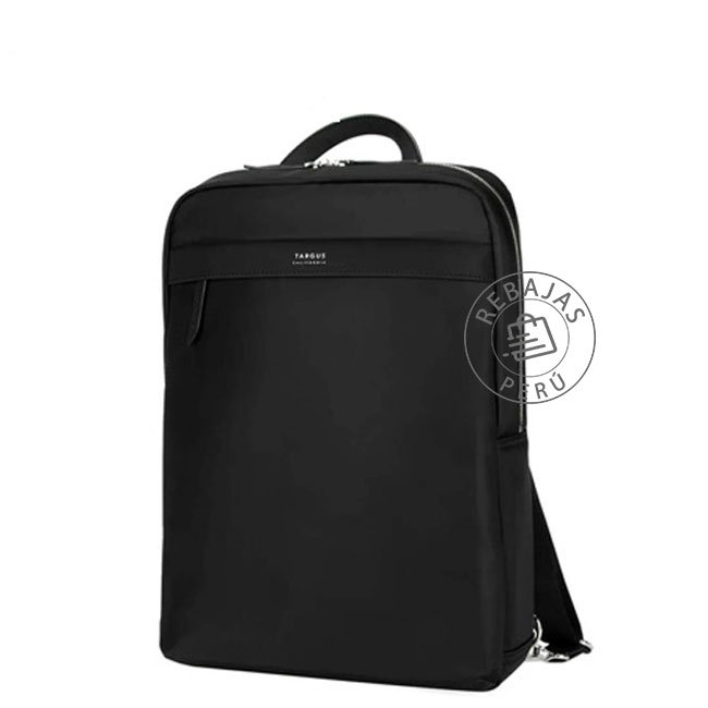 Mochila Targus Newport Ultra Slim 15" Negra (TBB598GL) – Elegante, Liviana y Resistente al Agua