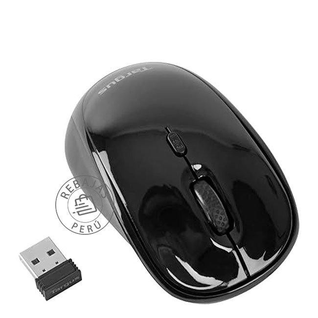 Mouse Inalámbrico Targus Blue Trace 800 dpi Óptico Negro - Modelo AMW50US