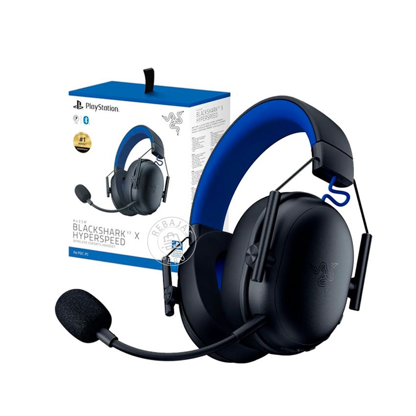 Audifono Razer BlackShark V3 X HyperSpeed 50mm 2.4G BT 5.3