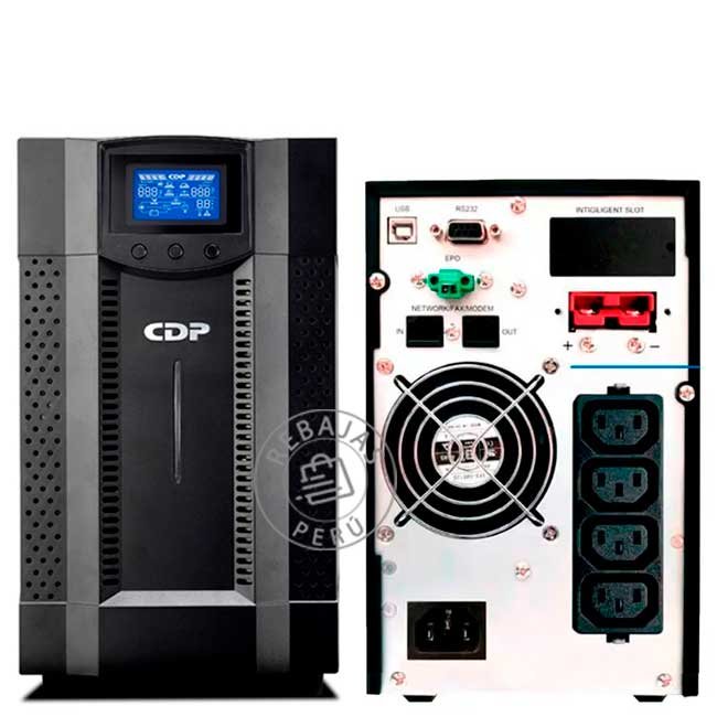 UPS CDP Online UPO11-1AXI 1000VA / 1000W – Doble Conversión, Onda Senoidal Pura, 220V