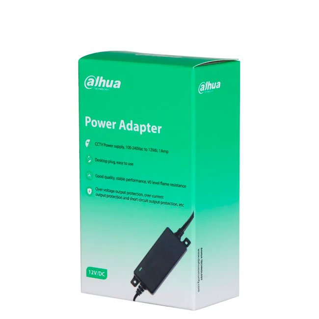 Adaptador de Corriente Dahua DH-PFM325D-1210US | DC 12V 1A