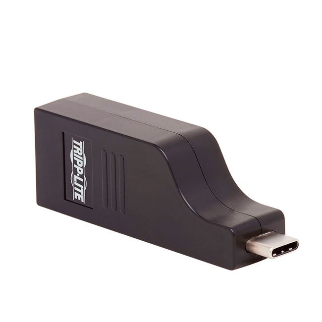 Adaptador de Red Vertical Tripp-Lite U436-000-GB USB Tipo-C a RJ-45 Gigabit Ethernet 10/100/1000 Mbps