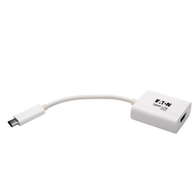 Adaptador Tripp-Lite USB-C a HDMI 4K 30Hz Blanco | USB 3.2 Gen 1 DP 1.2