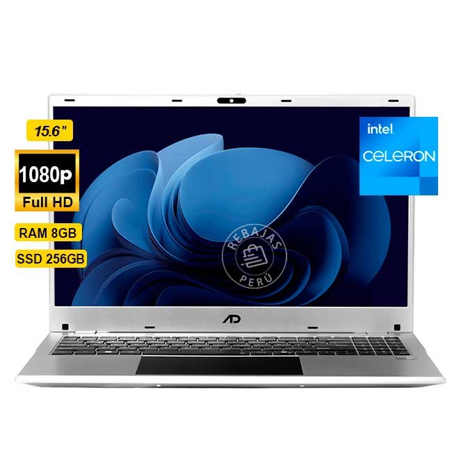 Laptop Advance NV9855 15.6″ FHD IPS, Celeron N4020, 8GB RAM, 256GB SSD, HDMI, USB‑C