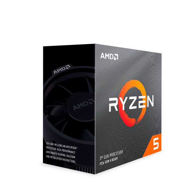 Procesador AMD Ryzen 5 3600, 3.6 / 4.2GHz, 32MB L3 Cache, 6-Cores, AM4, 7nm, TDP: 65W.