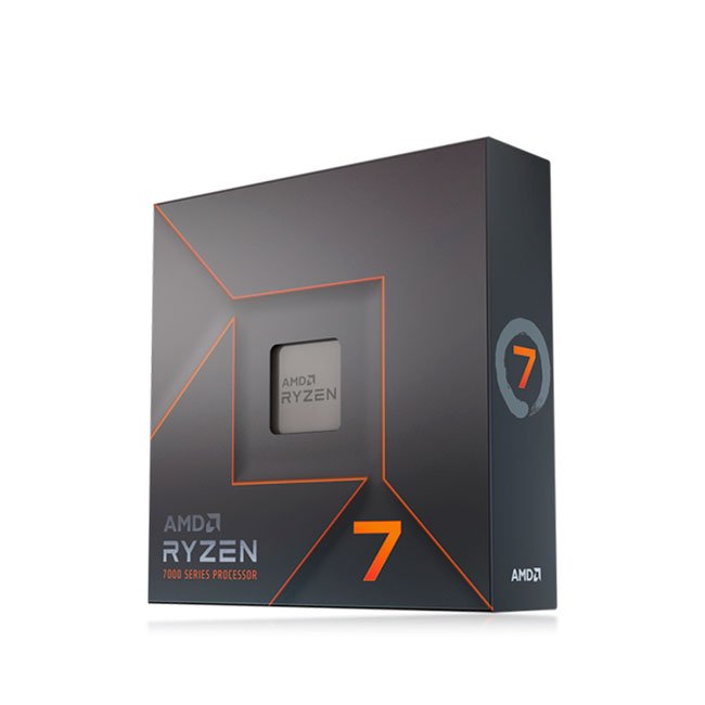 Procesador AMD Ryzen 7 7700X 4.5/5.4GHz, 32MB L3, 8-Core, AM5, 105W.