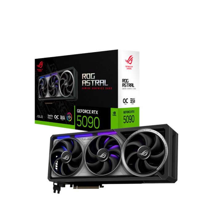 Tarjeta de Video ASUS ROG Astral GeForce RTX 5090 32GB GDDR7 OC Edition PCIe 5.0 | 8K, Ray Tracing y AI