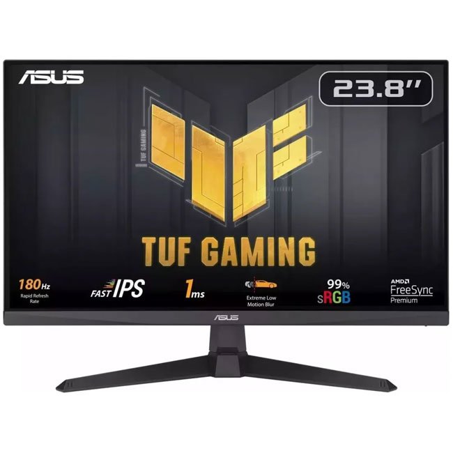 ASUS TUF Gaming VG249Q3A 23.8'' FHD 180Hz | Monitor Gaming IPS Rápido y Fluido