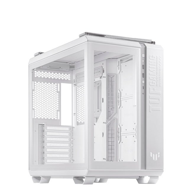 Case Gabinete ASUS TUF Gaming GT502 Blanco | Mid-Tower ATX con Vidrio Templado