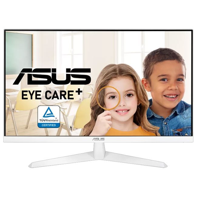 Monitor ASUS VY279HE-W 27" Full HD IPS 75Hz Eye Care - Pantalla Antirreflejo y Cómoda