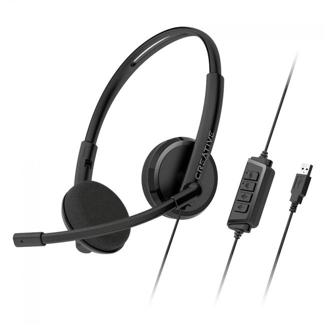 Audífono Creative HS-220 Micrófono con Cancelación de Ruido