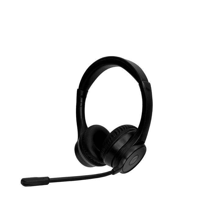 Audífono Inalámbrico TEROS TE-8035N Bluetooth 5.3, Micrófono y Batería de 44H – Negro