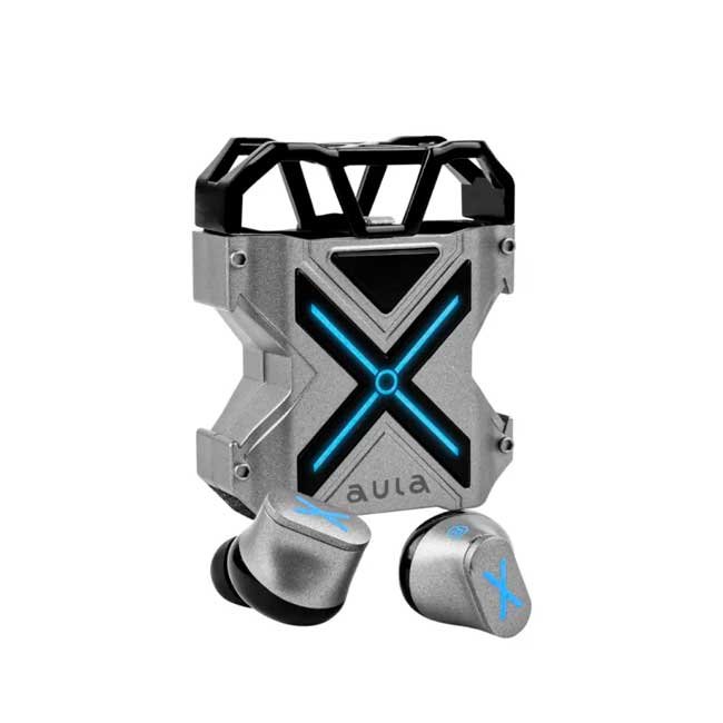 Audífonos Aula AL-301 TWS Bluetooth 5.3 In Ear – Sonido 3D 7.1, Powerbank y Cancelación de Ruido