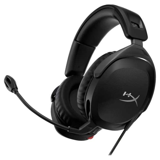 Audífonos para gaming HyperX Cloud Stinger negro con sonido DTS