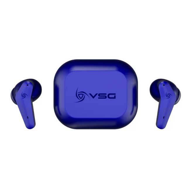 Audífonos VSG Aureus In Ear Bluetooth 5.3 Azul con Cancelación de Ruido y 7h de Reproducción