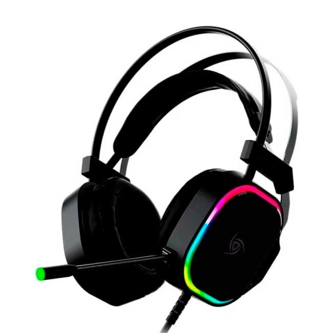 Audífonos VSG Gemini Stereo con Micrófono y RGB para PC, Consolas y Móviles - 50mm