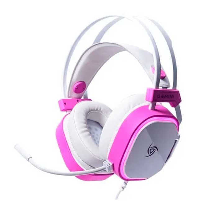 Auriculares VSG Gemini Blanco con Sonido Estéreo, Micrófono y RGB para PC, PS4 y Consolas
