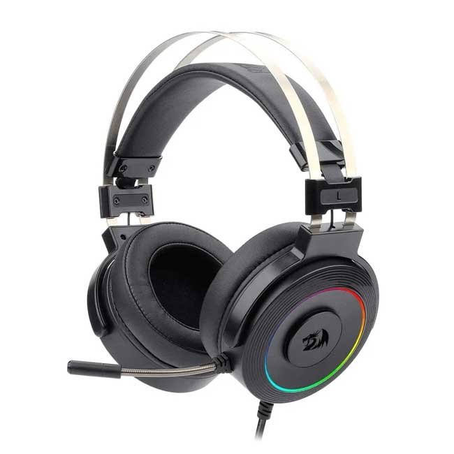 Auriculares Gamer Redragon LAMIA H320RGB 7.1 Virtual con Stand | Sonido Envolvente RGB
