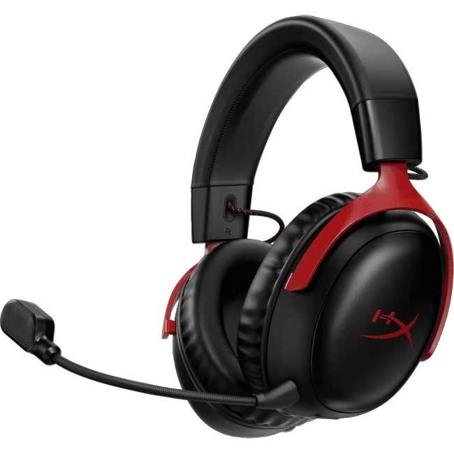 Auriculares HyperX Cloud III Wireless Negro/Rojo | Gaming Pro