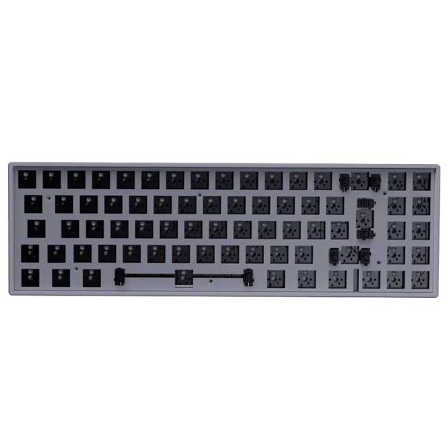 Base Teclado Mecánico VSG Bellatrix 70% Wireless White – RGB, Hot-Swap y Batería Integrada