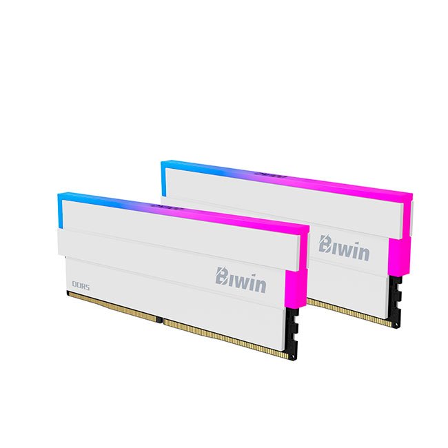 Memoria UDIMM Biwin Black Opal DW100 RGB, 32GB (2x16GB) DDR5-6000, PC5-48000, CL34, 1.35V