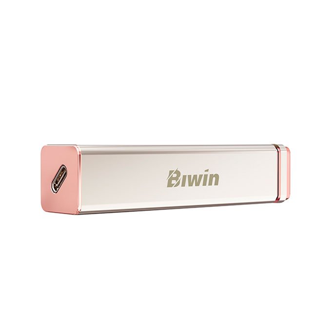 SSD Externo Biwin PD2000 1TB USB 3.2 Gen 2x2 – Velocidad 2050MB/s, Gold, Compatible con PS5, Windows, Mac