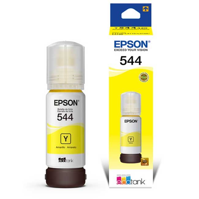 Botella de Tinta Epson T544420-AL Amarilla para L3110 – Alta Calidad y Durabilidad