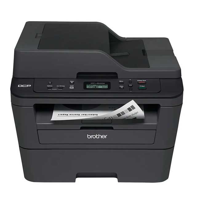 Brother DCP-L2540DW: Impresora Multifuncional Láser Monocromática con Wi-Fi, Dúplex y ADF