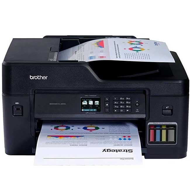 Multifuncional Brother MFC-T4500DW Impresora Inkjet Color A3 con Dúplex y Alta Velocidad