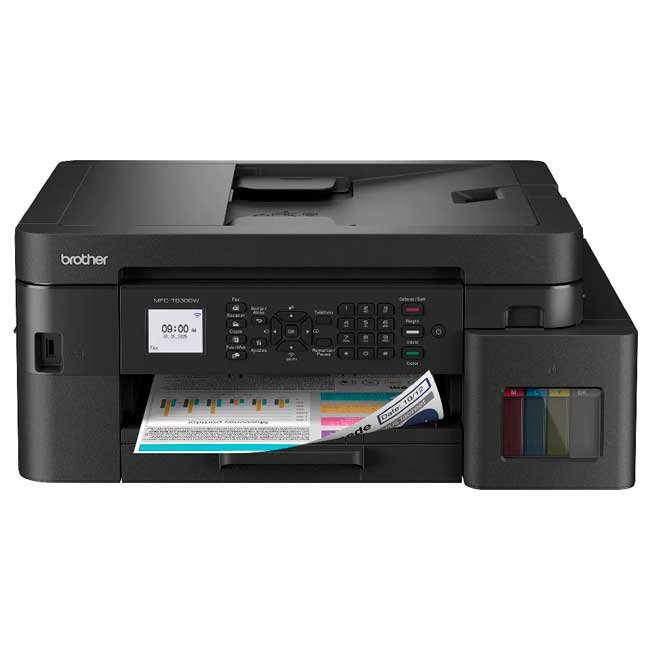 Brother MFC-T930DW Impresora Multifuncional InkBenefit Tank | Inyección de Tinta a Color, Dúplex, Wi-Fi, USB, ADF, Alta Velocidad