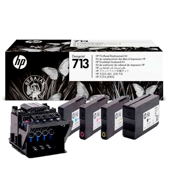 Cabezal HP 3ED58A (713A) para DesignJet – alta calidad para T‑series