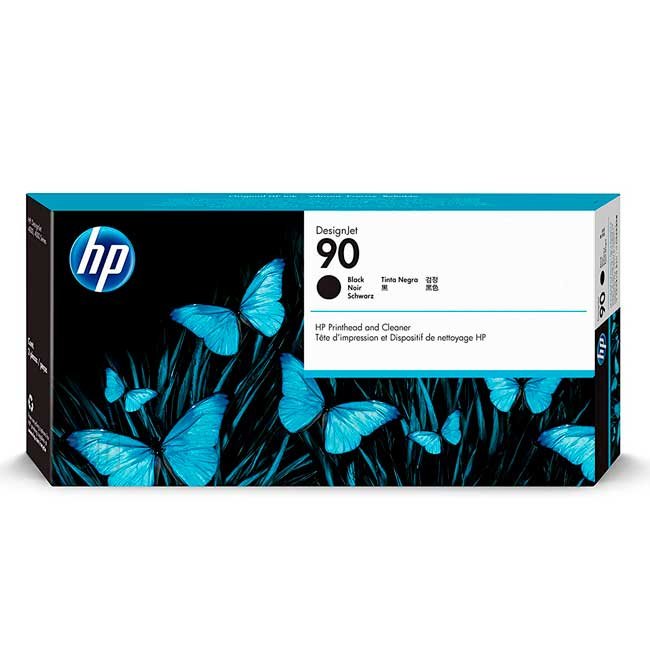 Cabezal HP C5054A Negro 90 Original para DesignJet 4000/4500/4520 (Printhead & Cleaner)