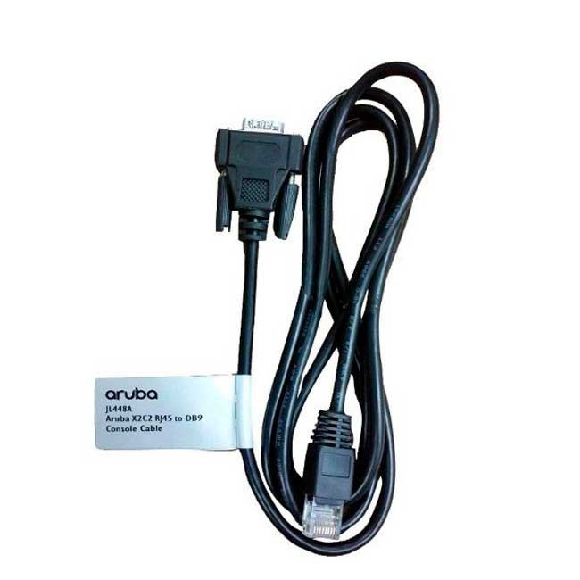Cable Consola HPE Aruba X2C2 JL448A RJ-45 a DB-9 1.5m – Original HPE para Configuración de Red