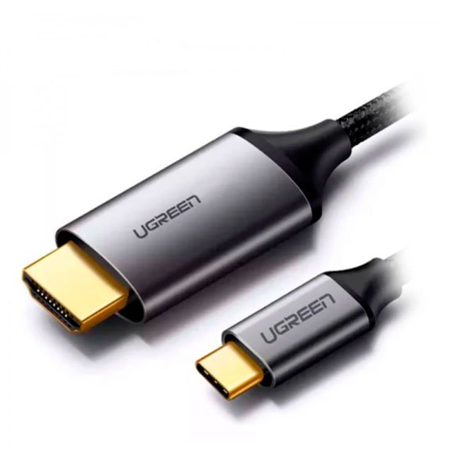 Cable HDMI 1.5m con Conector USB-C – Extremos de Aluminio