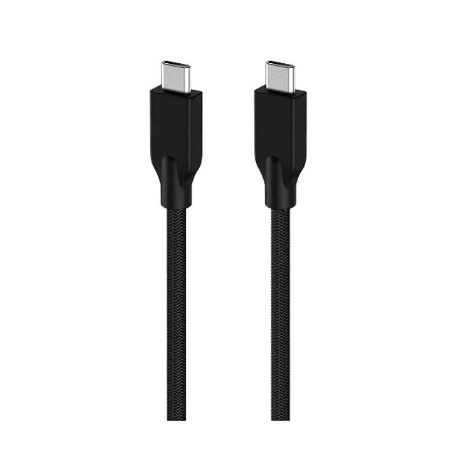 Cable USB-C a USB-C Genius ACC-C2CC 3A | 1 Metro, Carga Rápida y Transferencia de Datos
