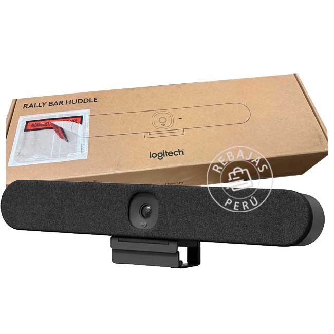 Logitech Rally Bar Huddle Graphite | Videoconferencia  video en calidad 4K Todo en Uno 