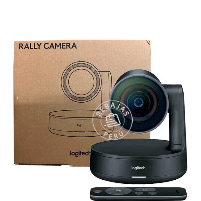 Cámara Logitech Rally PTZ UHD 4K USB Salas Profesionales