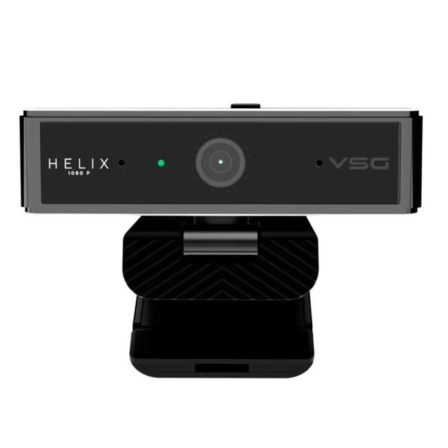 Cámara Web VSG Helix 1080P Full HD con Autoenfoque, Micrófonos Estéreo y Cubierta de Privacidad