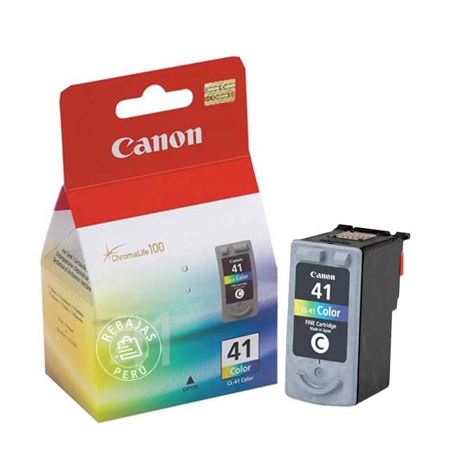 Tinta Canon PG-41 Tricolor Original | Rendimiento y Calidad Profesional