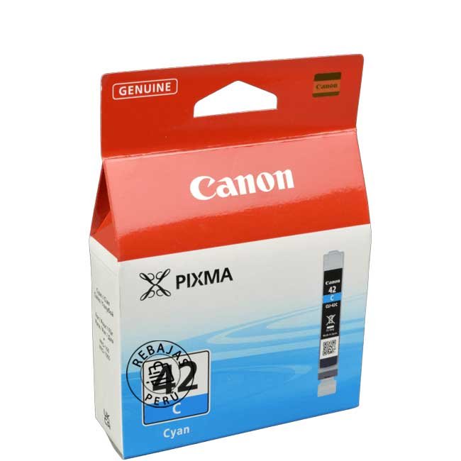 Tinta Canon CLI-42C Cyan Original para Impresora PRO-100