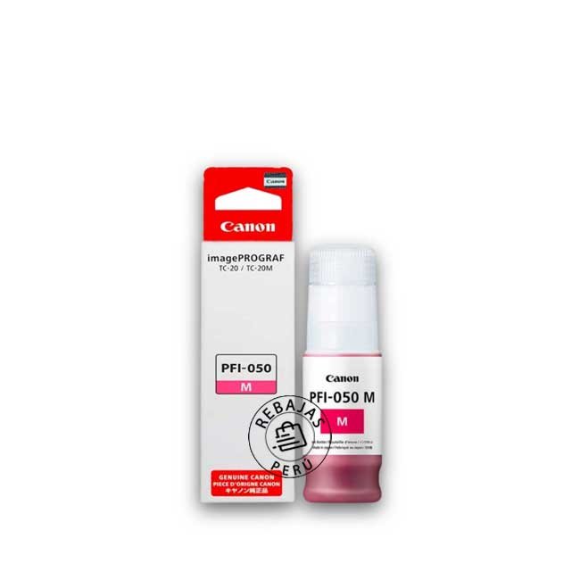 Tinta Canon PFI-050M Magenta original para Impresoras Canon Calidad