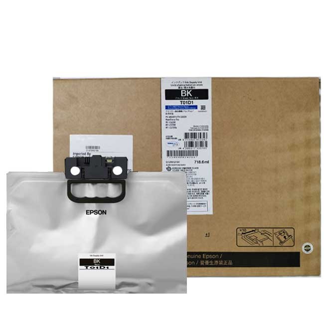 Bolsa de Tinta T01D100 Negro para impresoras Epson | Alta calidad