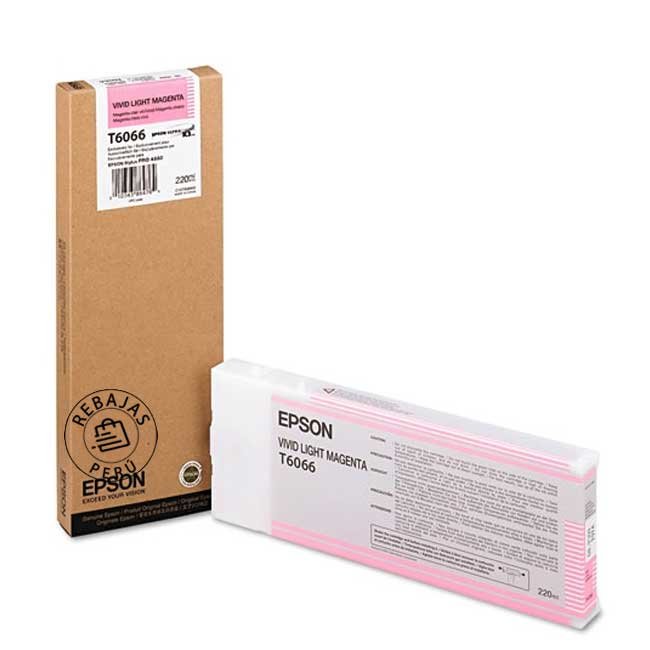 Tinta Epson T606600 Vivid Light Magenta para SP4800 | Calidad y Durabilidad Garantizada