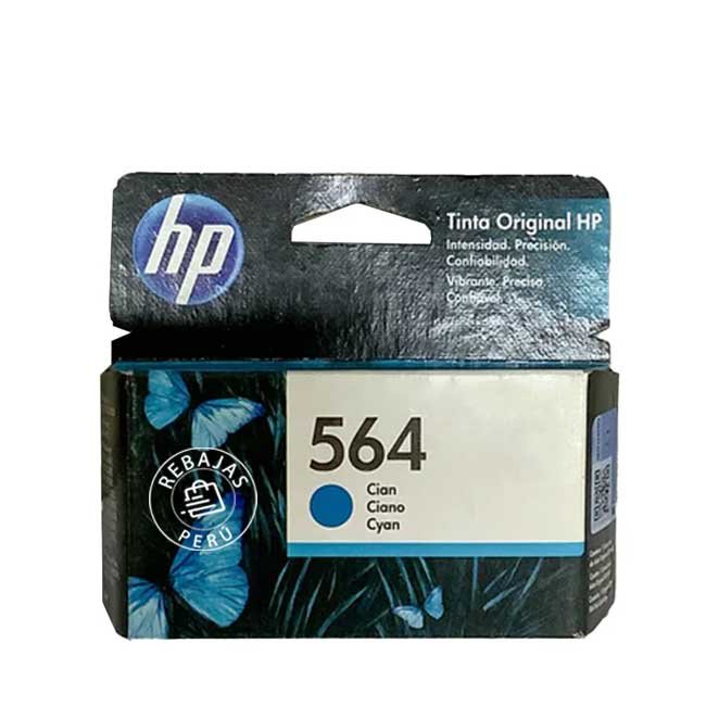 Tinta HP 564 Cyan Original CB318WL | 300 Páginas de Calidad