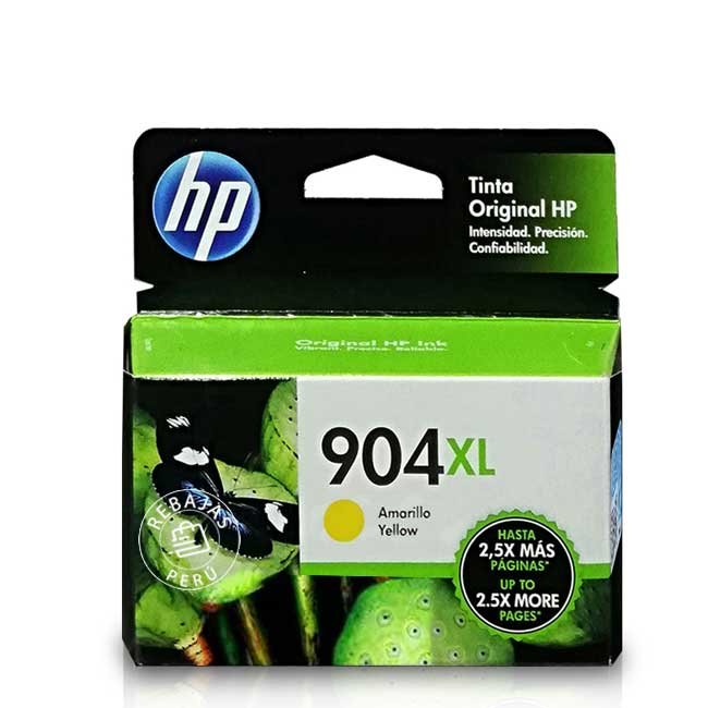 Tinta HP 904XL Yellow original T6M12AL Alta Capacidad para HP OfficeJet