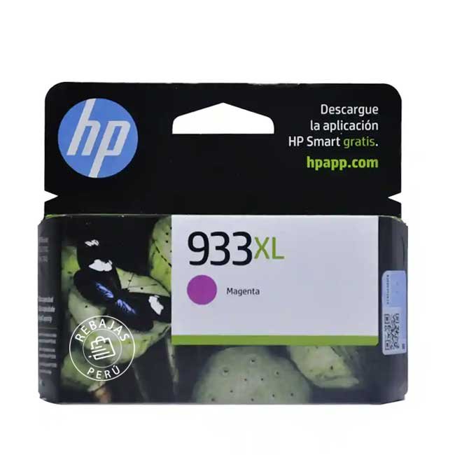 Tinta HP CN055AL 933XL Magenta Original de Alto Rendimiento 825 Páginas