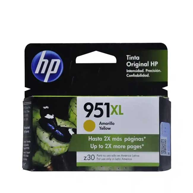 Tinta HP 951XL Yellow CN048AL - Cartucho Original para 1500 páginas