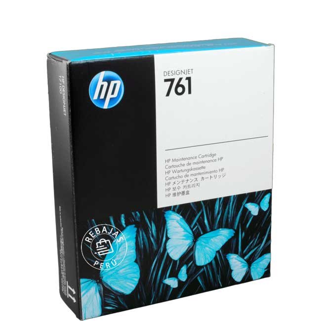Cartucho de mantenimiento HP 761 original CH649A para plotter HP