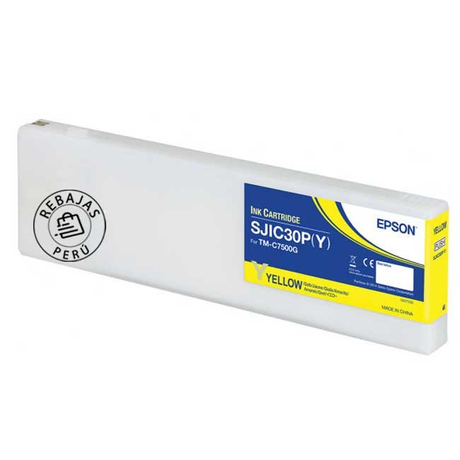 Tinta Epson C33S020638 Yellow Original para C7500G | Alta calidad