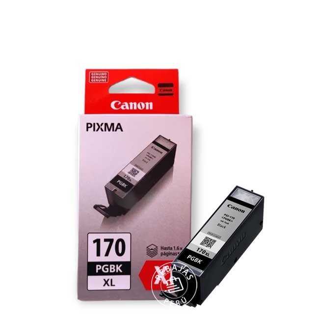 Tinta Canon PGI-170 XL Black Original – Alta Durabilidad y Calidad de Impresión